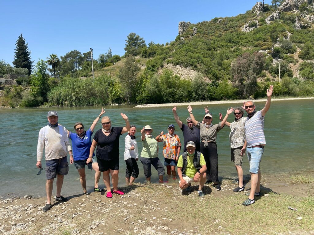 a group of people posing for a picture