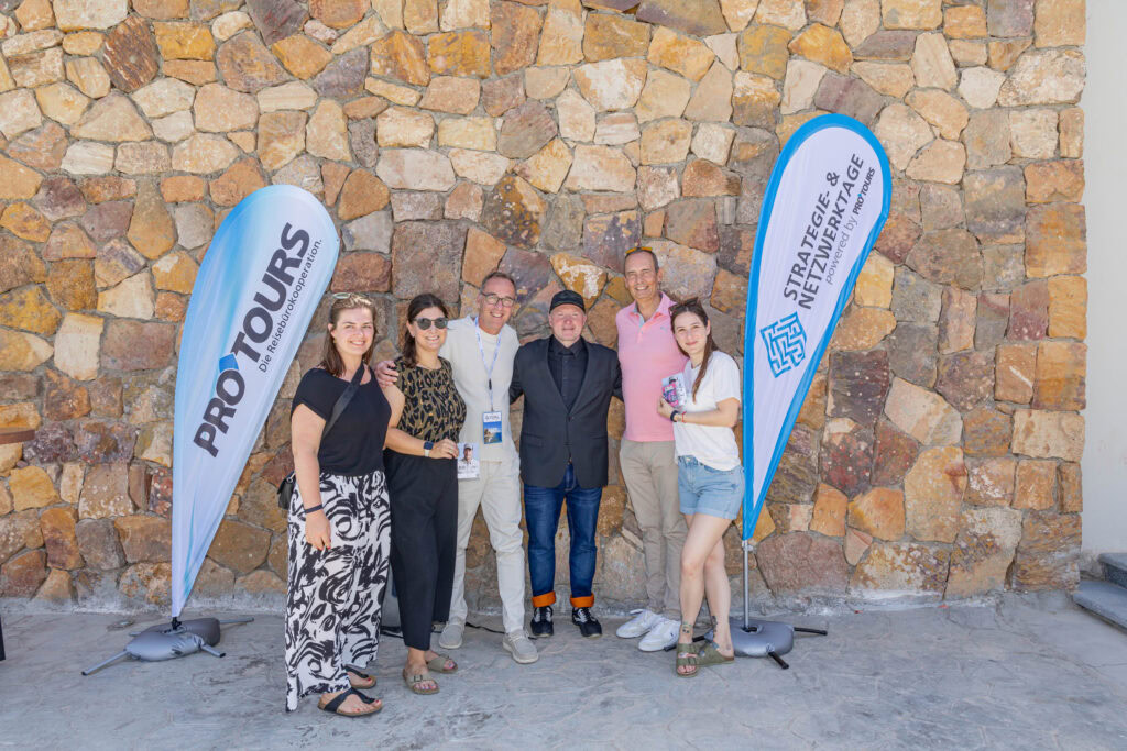 Das Pro Tours Team mit Extremsportler Joey Kelly